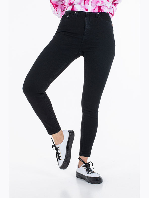 High Rise Super Skin Denim Black / NI34