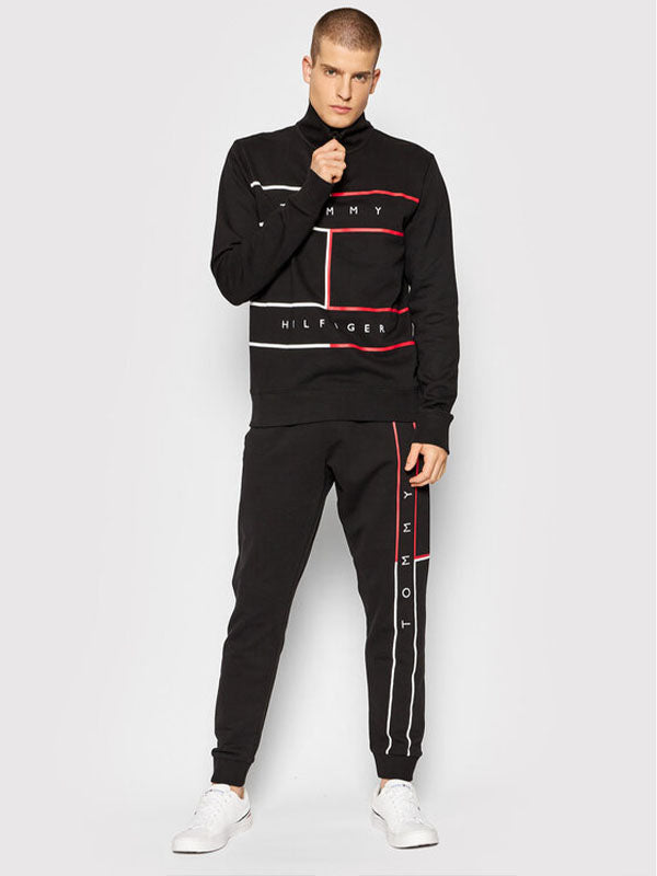 Large Rwb Flag Zip M Black / L