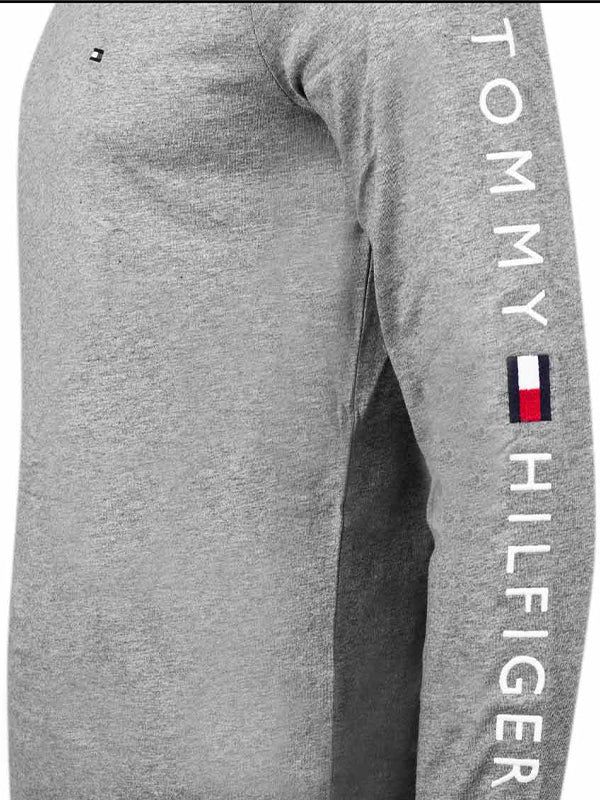 Tommy Logo Long Slee Medium Grey Heather / L