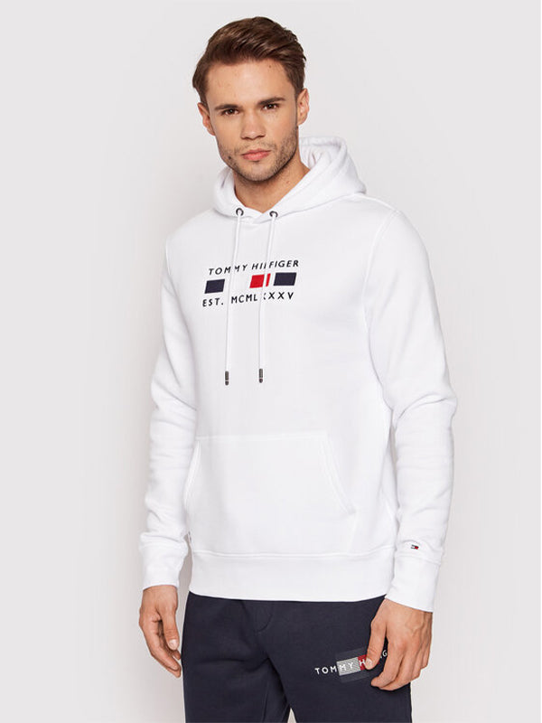 Four Flags Hoodie White / L