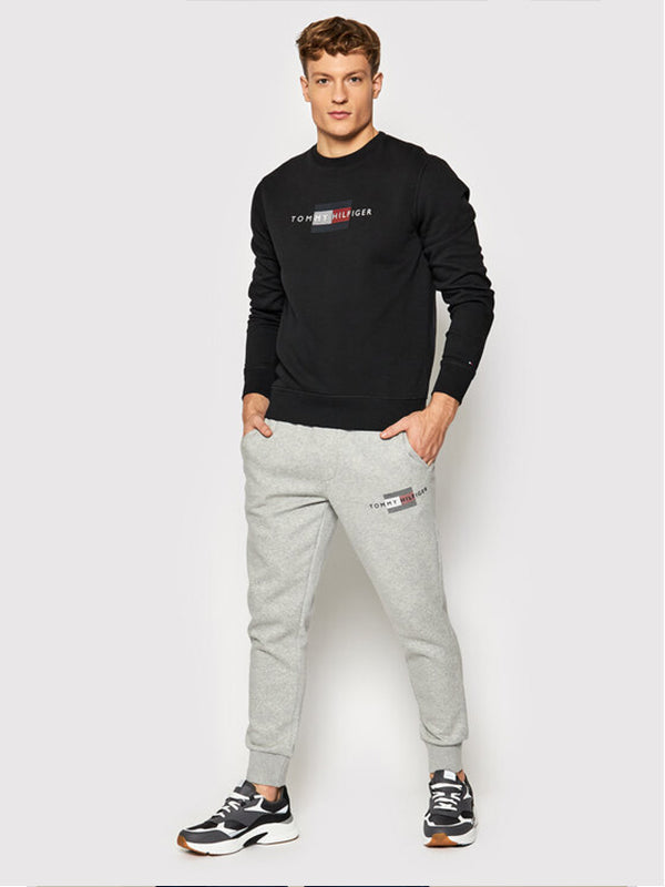 Lines Hilfiger Sweat Light Grey Heather / L