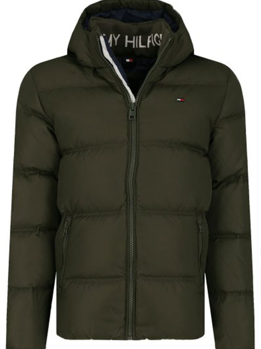 Essential Down Jacke Dark Olive / 10