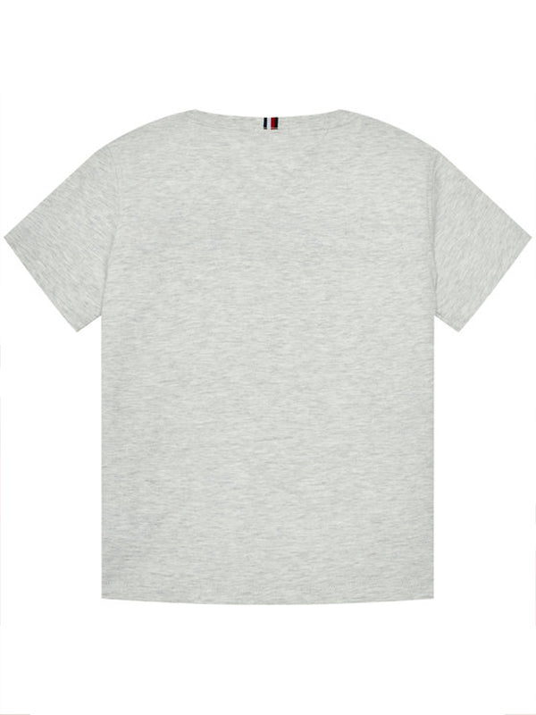 Flag Rib Insert Tee Light Grey Heather / 10