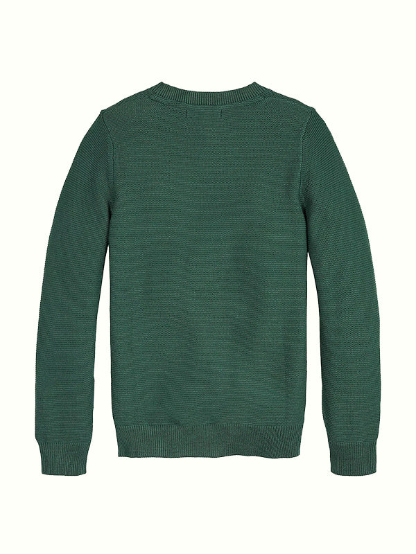 Th Logo Sweater Ornamental Green / 10