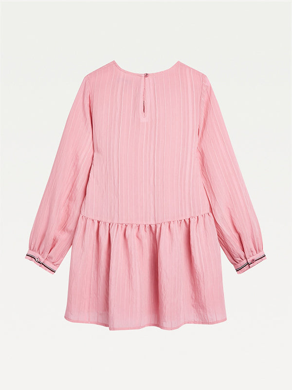 Textured Stripe Dres Pale Primrose / 10