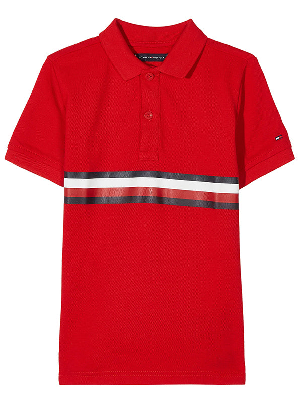 Latam Boys Polo 1 Deep Crimson / 10