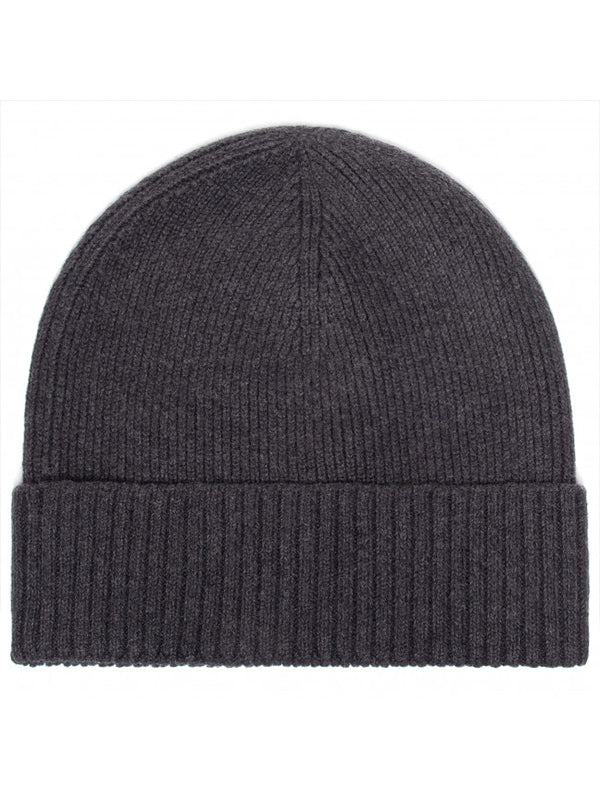 Pima Cotton Beanie Charcoal Gray / OS