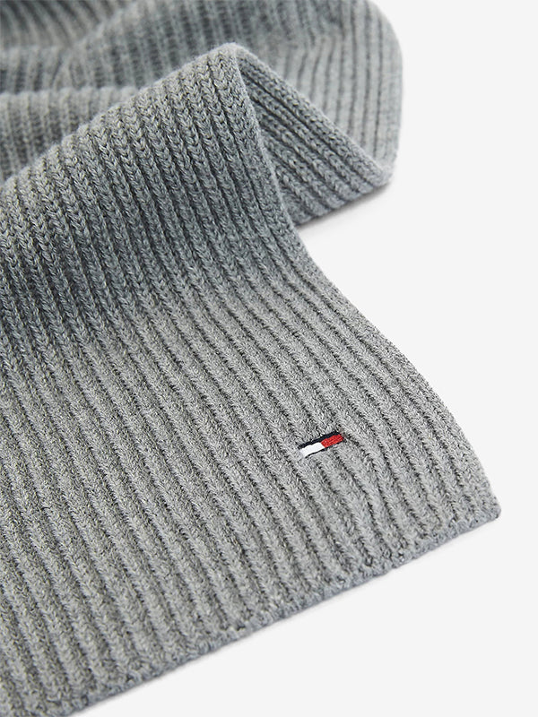 Pima Cotton Beanie & Mid Grey Heather / OS