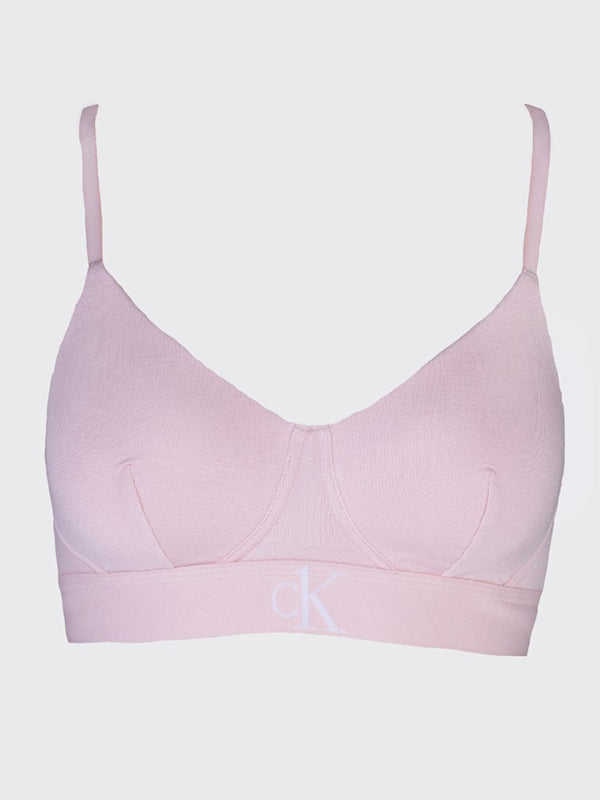 Lght Lined Bralette BARELY PINK / L