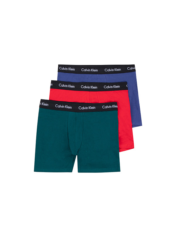 Boxer Brief 3Pk MAYA BLUE/GRAPE/RUSTIC RED W.BLK WB / L