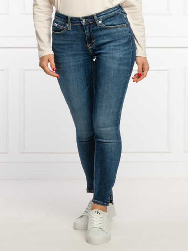 Mid Rise Skinny Ankl Denim Medium / NI30