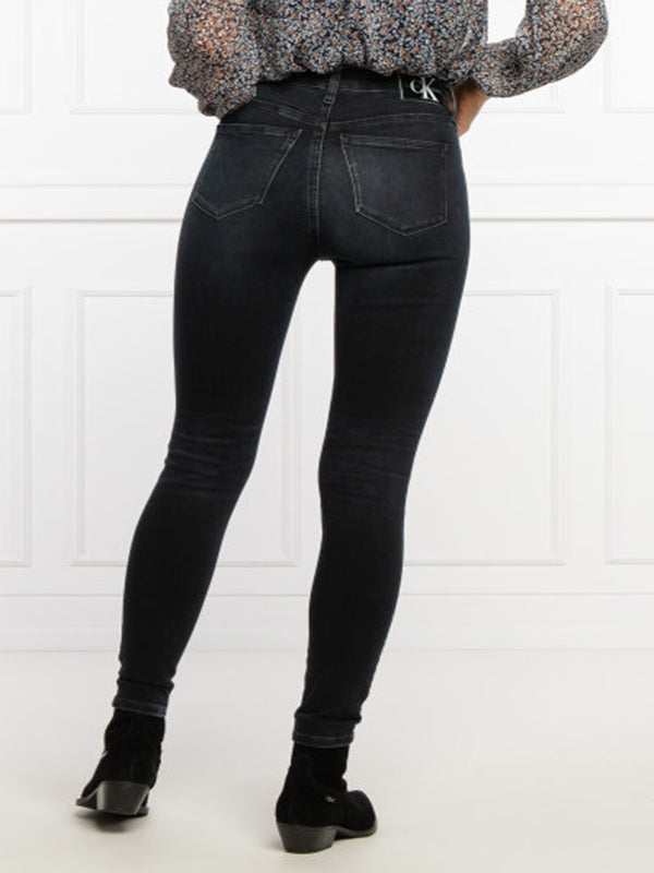 High Rise Super Skin Denim Black / NI30