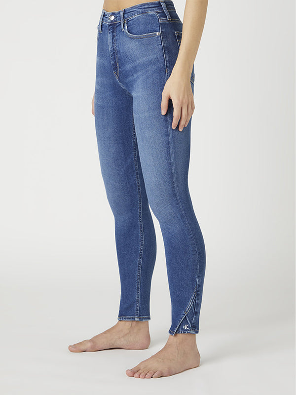 High Rise Skinny Ank Denim Medium / NI30