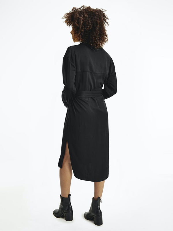 Shirt Dress Ck Black / L