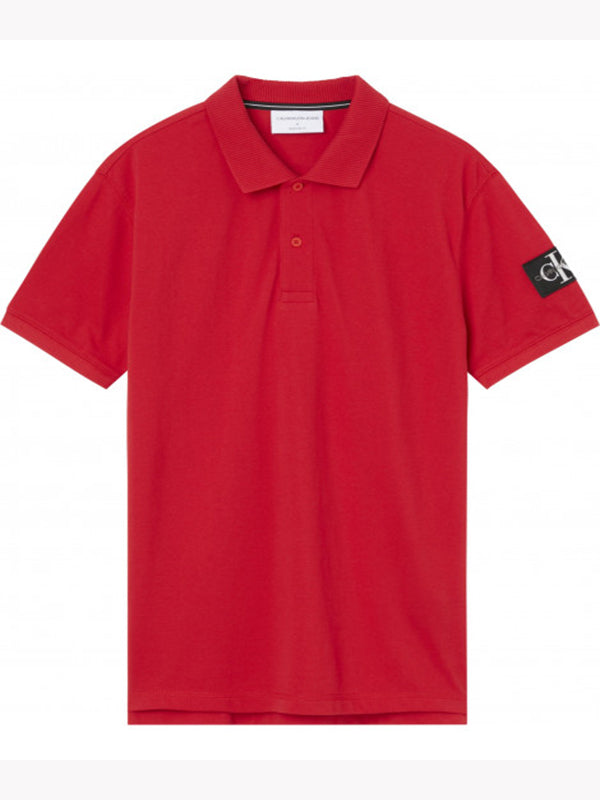 Monogram Badge Polo Salsa / L