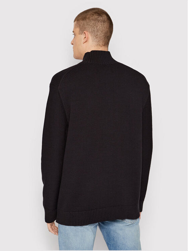 Premium Ck Mock Neck Ck Black / L