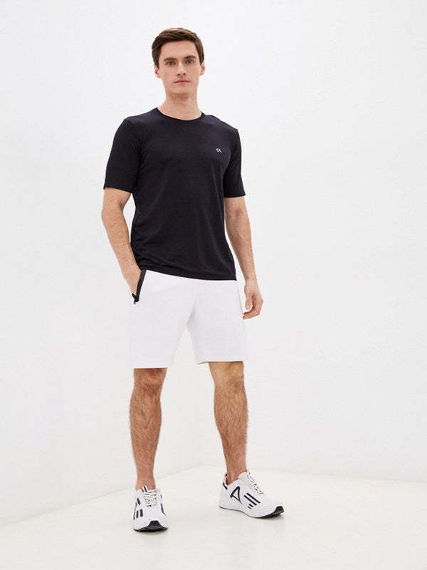 Wo - Seamless  S/S T Ck Black / L