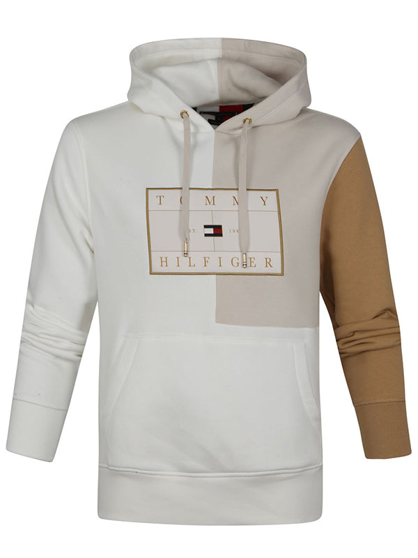 Icon Colorblock Hood Alabaster / L