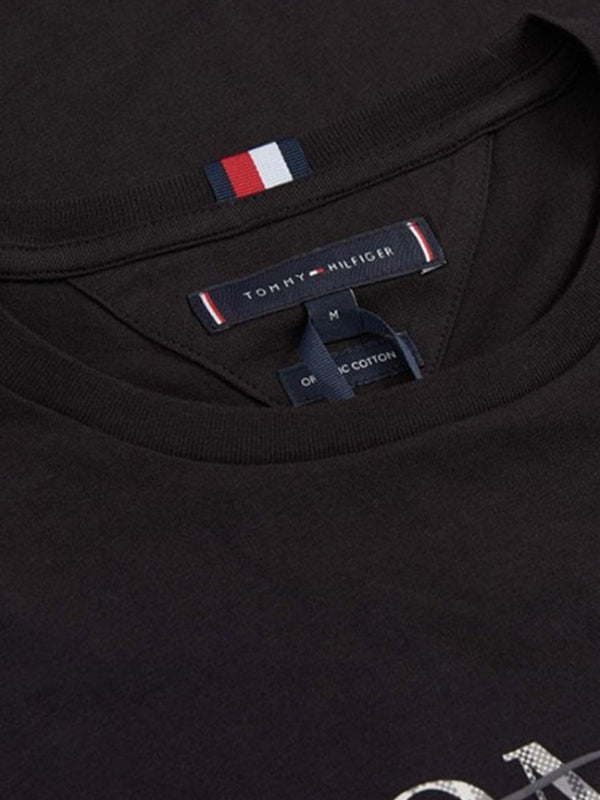 Check Hilfiger Print Black / L