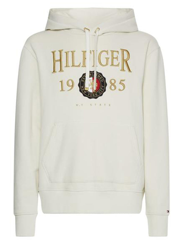 Icon Crest Hoodie Ivory / L