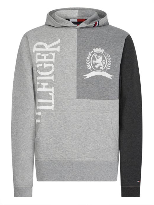 Icon Crest Splice Ho Light Grey Heather / L