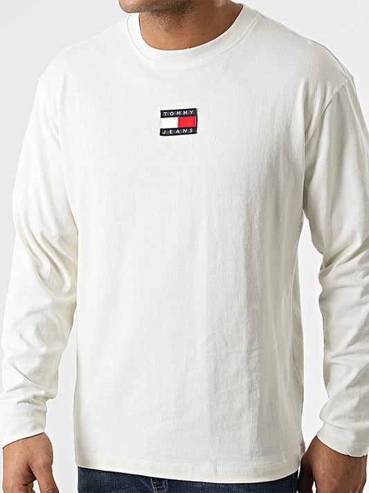 Tjm Ls Tommy Badge T Ivory / L