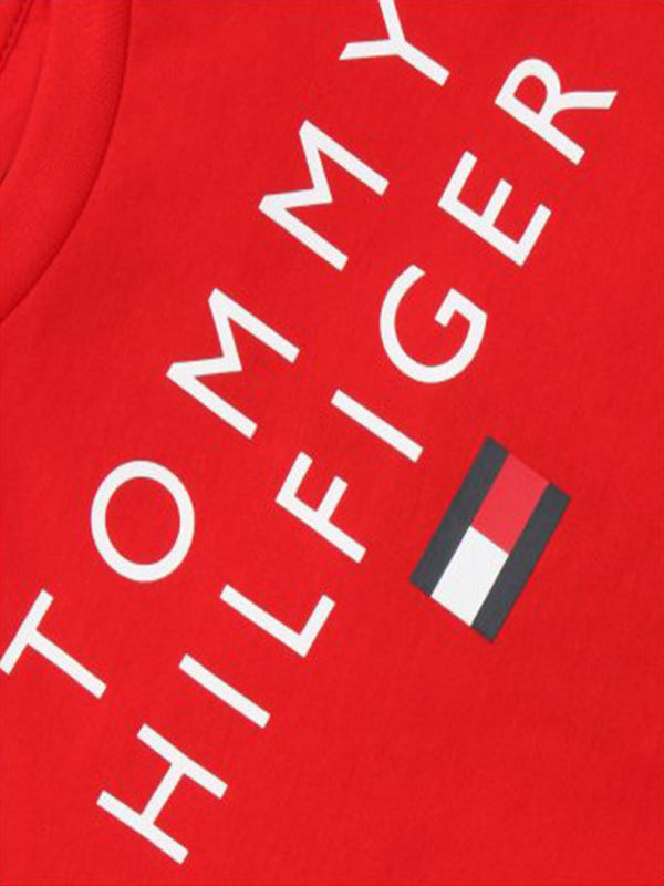 Th Logo Tee S/S Deep Crimson / 10