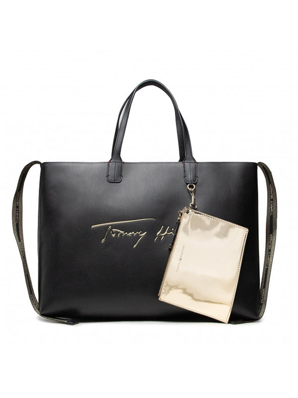 Iconic Tommy Tote Si Black / OS