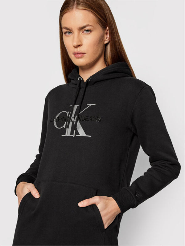 Glossy Monogram Hood Ck Black / L