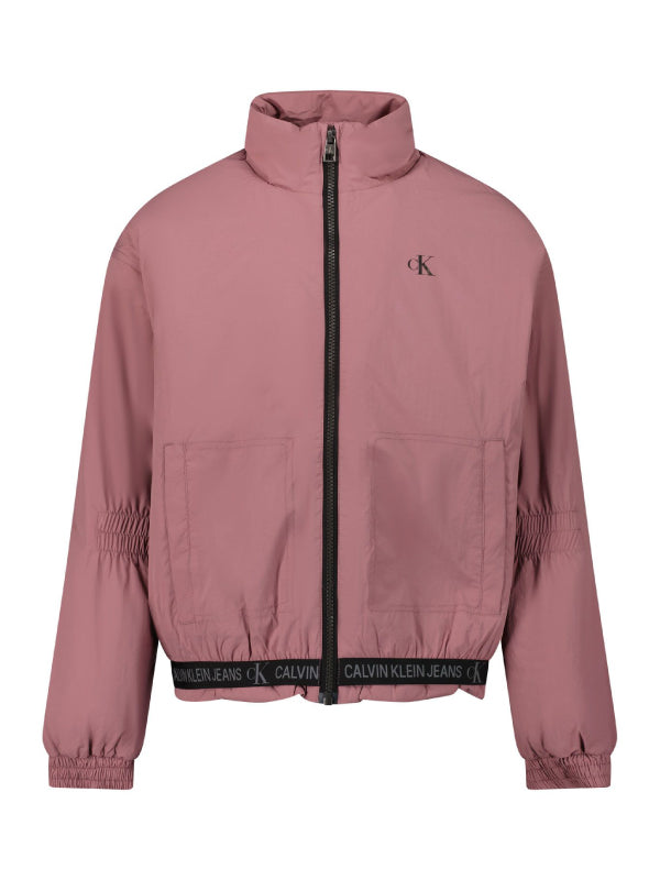 Logo Tape Jacket Dusky Orchid / 10