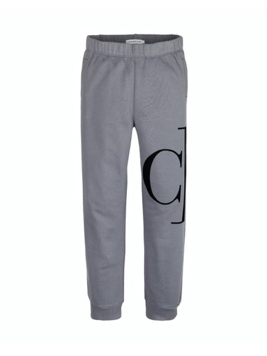 Mixed Monogram Sweat Asphalt Grey / 10