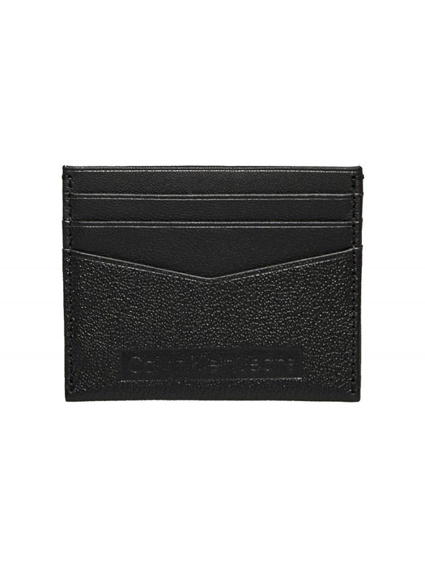 Logo Emboss Cardcase Black / OS