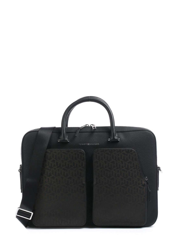 Business Leather Computer Bag Black / OS