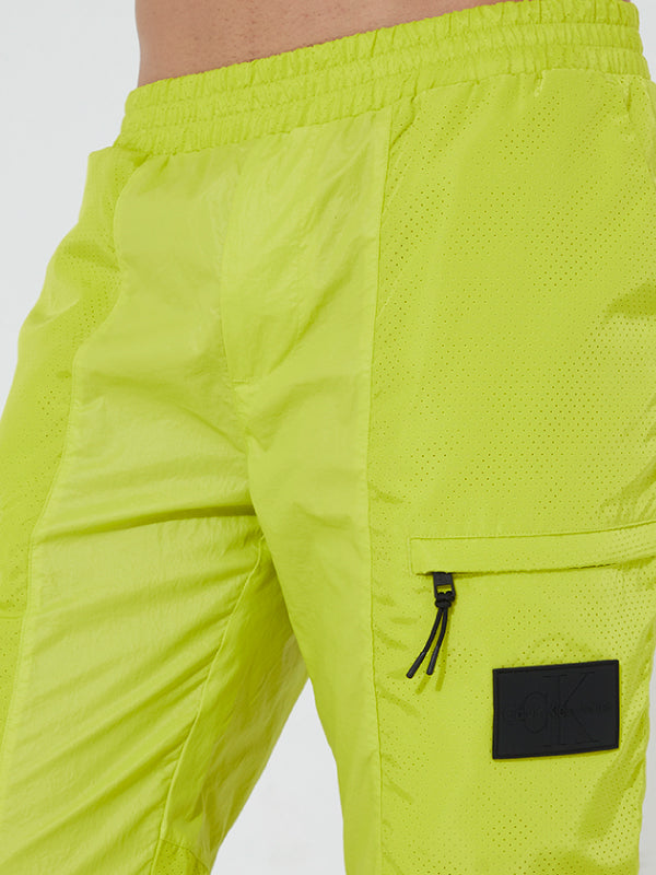 Perforated Wet Look Lemon Lime / L