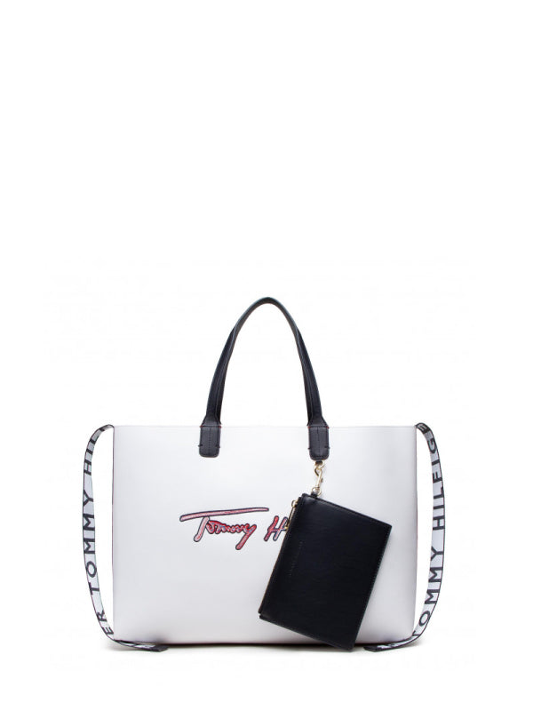 Iconic Tommy Tote Si Bright White / OS