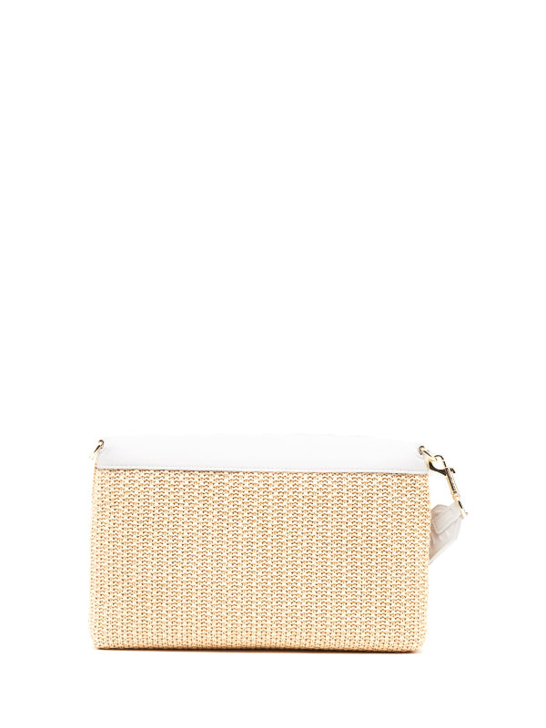 Tommy Modern Clutch White Straw Mix / OS