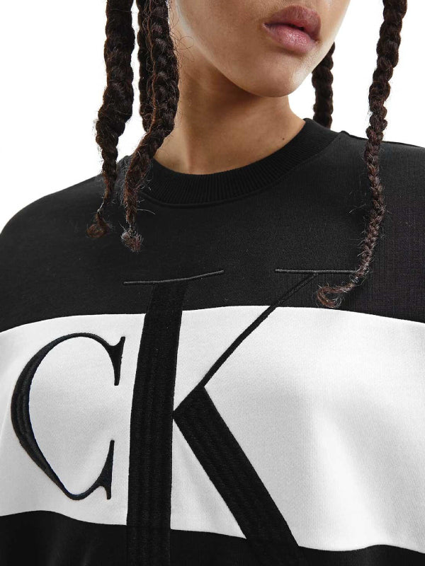 Blocking Sweatshirt Ck Black / L