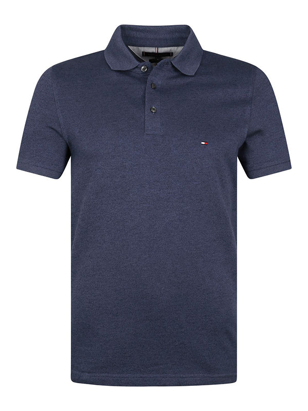 MOULINE SLIM POLO Faded Indigo / Desert Sky / L