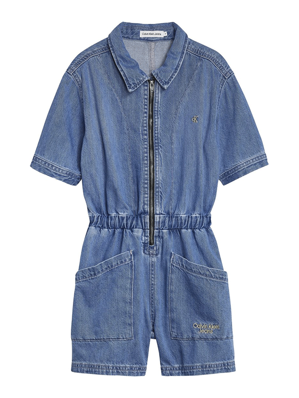 Soft Denim  Zip Play Light Denim / 10