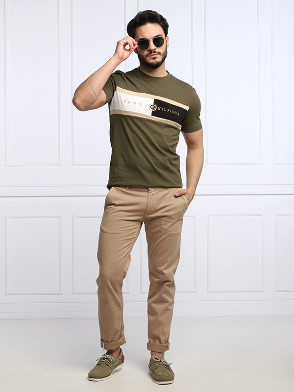 Icon Insert Tee Army Green / L