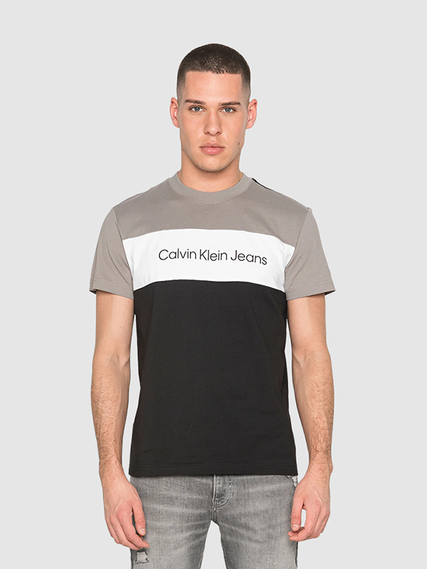 Colorblock Tee Ck Black / L