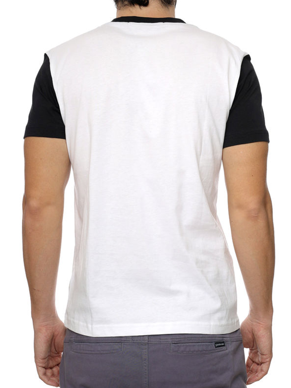 Colorblock Tee Bright White / L