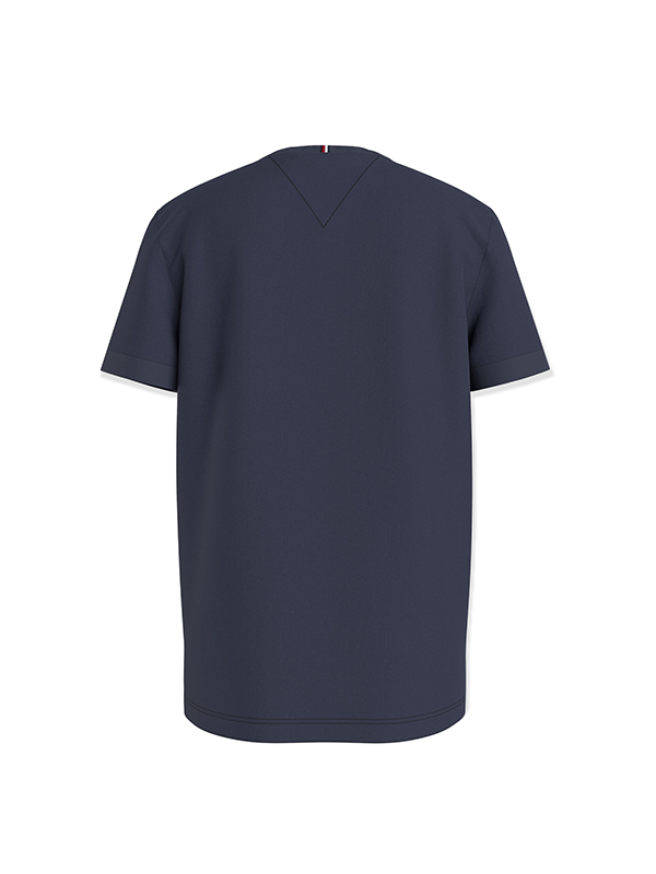 Tommy Tape Tee S/S Twilight Navy / 10