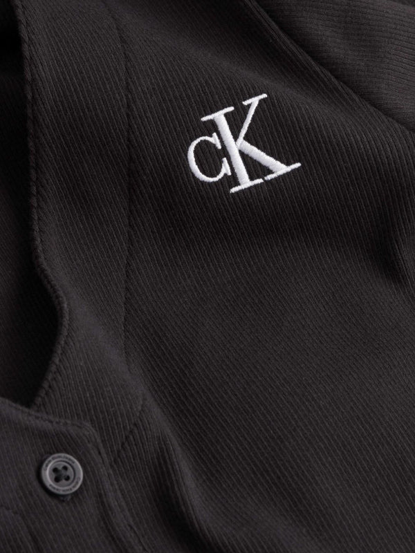 Ck Button Through Ri Ck Black / L