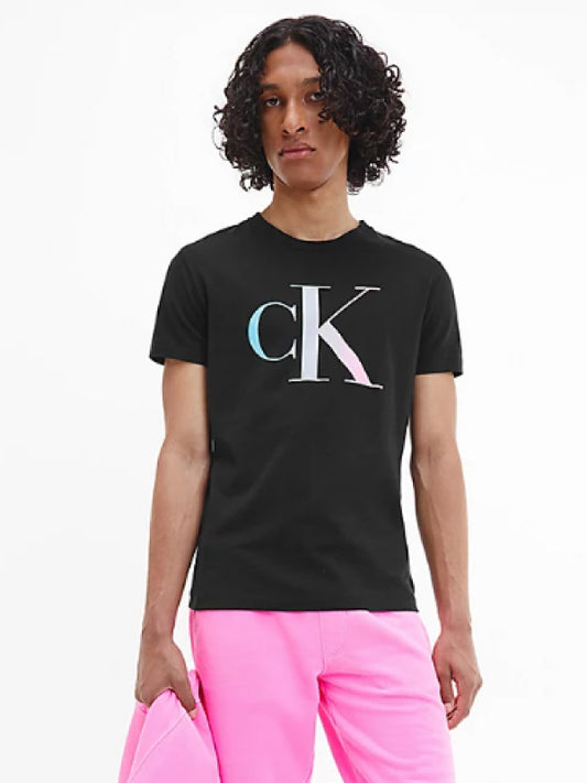 Filled Ck Tee Ck Black / L