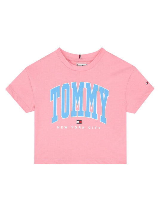 BOLD VARSITY TEE S/S Fresh Pink / 10