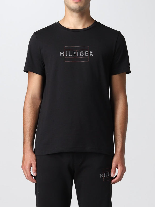 Linear Flag Tee Black / L