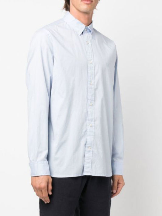 Natural Soft Poplin Rf Shirt Breezy Blue / L