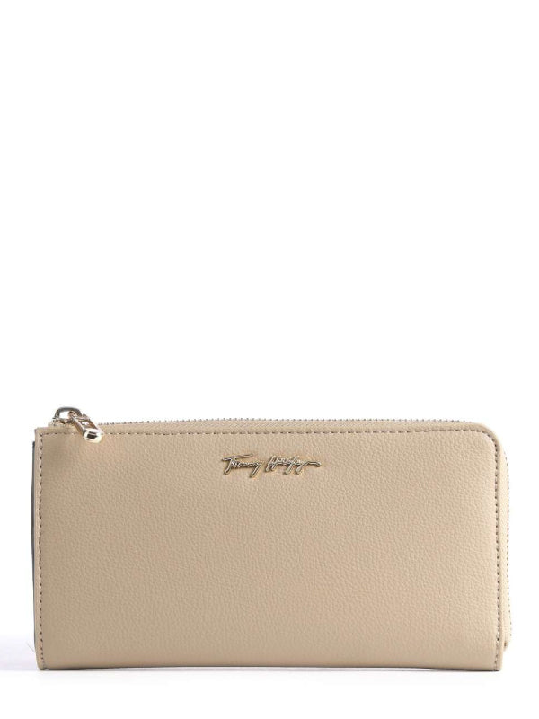 Tommy Joy Large Za Wallet Beige / OS