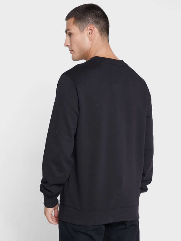 Filled Ck Crew Neck Ck Black / L